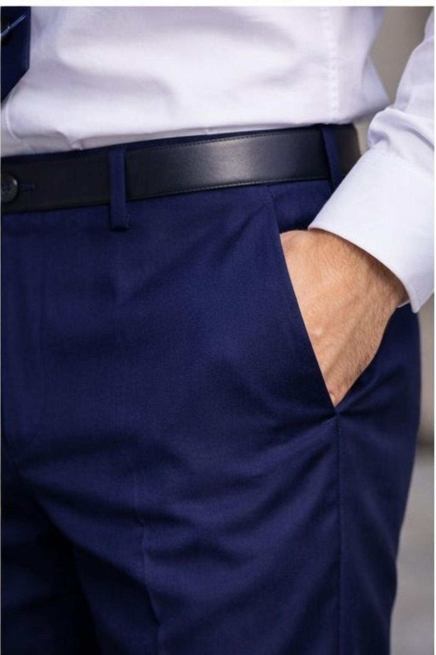 Abito Elegante Uomo Blu Slim Fit – Completo Giacca e Pantalone per Cerimonia, Eventi e Occasioni Formali